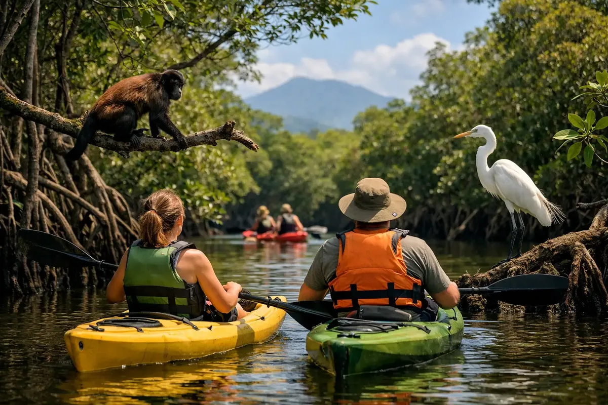 Exploring Nosara's Mangroves: Kayak Tours for Wildlife Enthusiasts