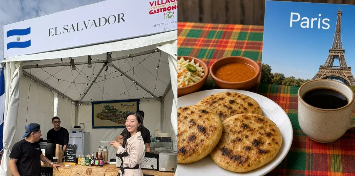 El Salvador’s Pupusas and Coffee Shine at Paris Gastronomy Festival